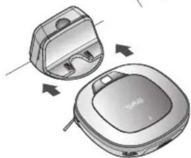 LG HombotL77BK - Début du nettoyage. (P17) - 2