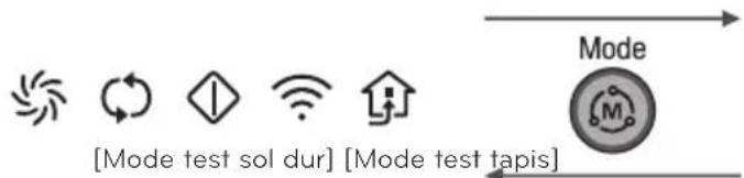 LG HombotL77BK - Test d'aspiration - ligne droite (sol dur et tapis) - 1