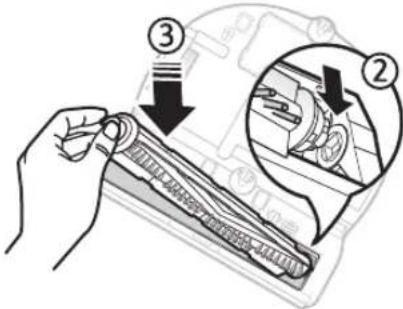 SAMSUNG POWERbot Smart Control - Reinigen der Bürste und des Auto-Shutters - 6