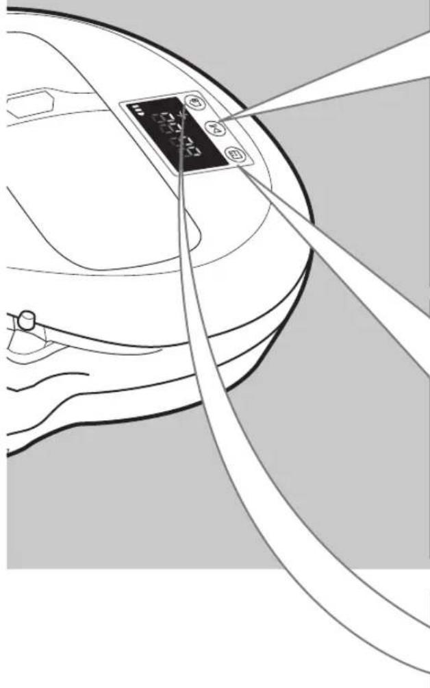 SAMSUNG POWERbot Smart Control - Het apparatus in- en uitschakelen - 2