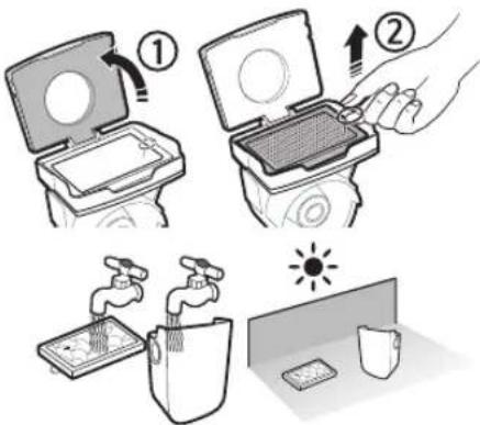 SAMSUNG POWERbot Smart Control - De stofopvangbak reinigen - 4