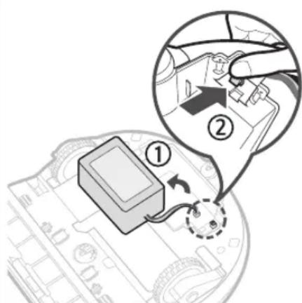 SAMSUNG POWERbot Smart Control - Entfernen des Akkus - 3