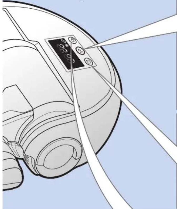 SAMSUNG POWERbot Expert - Het apparaat in- en uitschakelen - 1