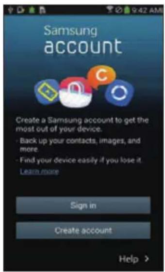 SAMSUNG POWERbot Expert - Création de votre compte Samsung - 1