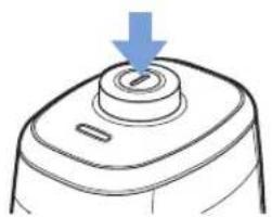 SAMSUNG POWERbot Expert - Druk op de toets Aan/Uit om het apparaat in te schakelen. - 1