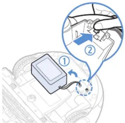 SAMSUNG POWERbot Expert - Entfernen der Batterie - 3