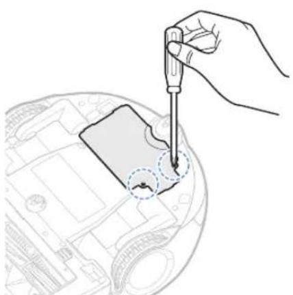 SAMSUNG POWERbot Expert - Comment retirer la batterie - 1