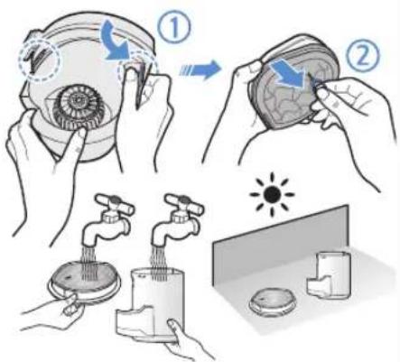 SAMSUNG POWERbot Expert - Reinigen des Staubbehälters - 4