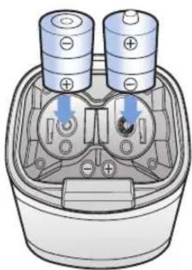 SAMSUNG POWERbot Expert - Batterijen plaatsen - 2