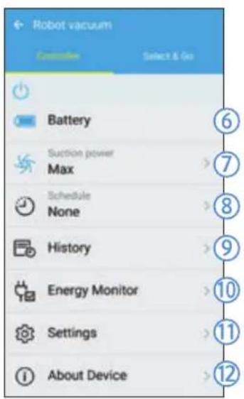 SAMSUNG POWERbot Expert - De POWERbot bedienen - 2