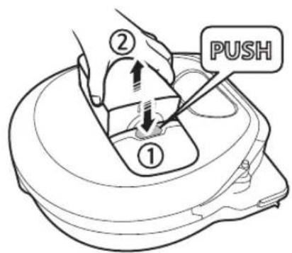 SAMSUNG POWERbot Boost - Reinigen des Staubbehalters - 1