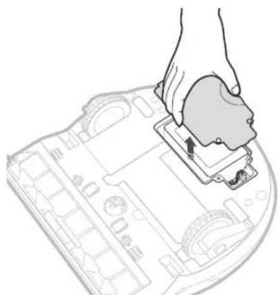 SAMSUNG POWERbot Boost - Hoe u de batterij verwijdert - 2