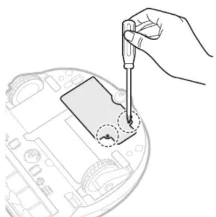 SAMSUNG POWERbot Boost - Entfernen des Akkus - 1