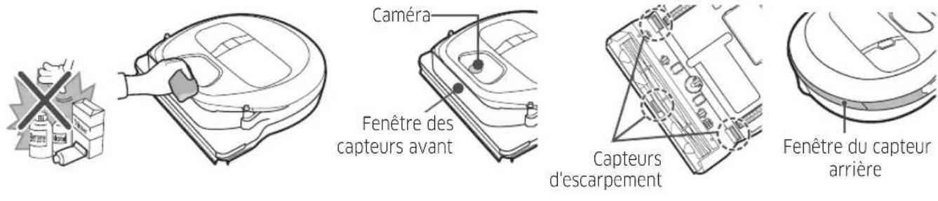 SAMSUNG POWERbot Boost - Nettoyage des capteurs et de laamera - 1