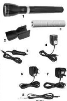 Maglite Magcharger LED - Contenido - 1