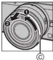 PANASONIC Leica DG Summilux 15mm f1 7 ASPH - Installazione del paraluce (Accessorio in dotazione) - 1