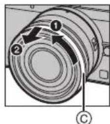 PANASONIC Leica DG Summilux 15mm f1 7 ASPH - Unión de la visera del objetivo (Accesorio suministrado) - 1