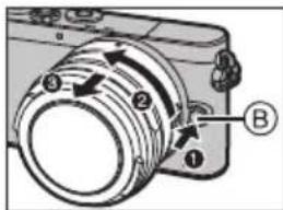 PANASONIC Leica DG Summilux 15mm f1 7 ASPH - Retrait de I'objectif - 1