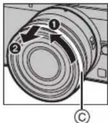 PANASONIC Leica DG Summilux 15mm f1 7 ASPH - Fixation du parasoleil (Fourni) - 1