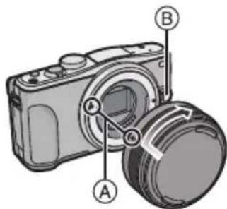 PANASONIC 20mm f1.7 II - Das Objektiv aufsetzen - 1