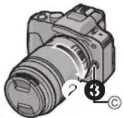 PANASONIC Lumix G 45175mm f45.6 powerzoom - 安裝 /取下鏡頭 - 2