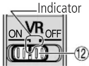 NIKON AFS 105mm f2.8G ED IF VR Micro - ■ Setting the vibration reduction ON/OFF switch - 1