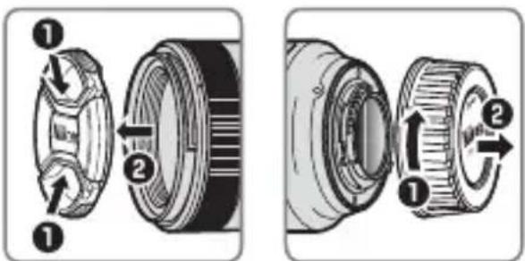 NIKON AFS Nikkor 85mm f1.8G - ■ Partes da objectiva - 2