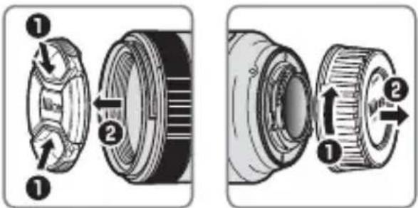 NIKON AFS Nikkor 85mm f1.8G - ■ Parties de l'objectif - 2