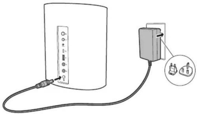 ONKYO Smart Speaker VCPX30 - Branchement du cordon d'alimentation - 1