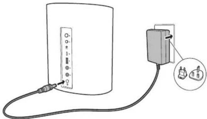 ONKYO Smart Speaker VCPX30 - Collegamento del cavo di alimentazione - 1