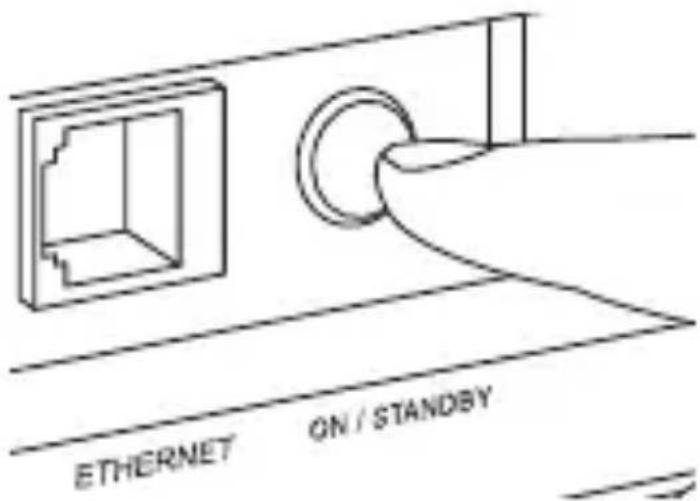 ONKYO NCP302 - ■ Manually switching the power to standby or on - 1
