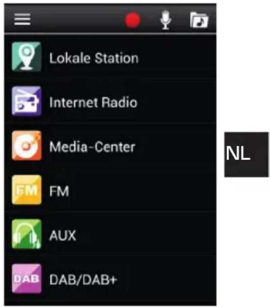 Imperial Dabman I220 - Hoofdmenu - 1