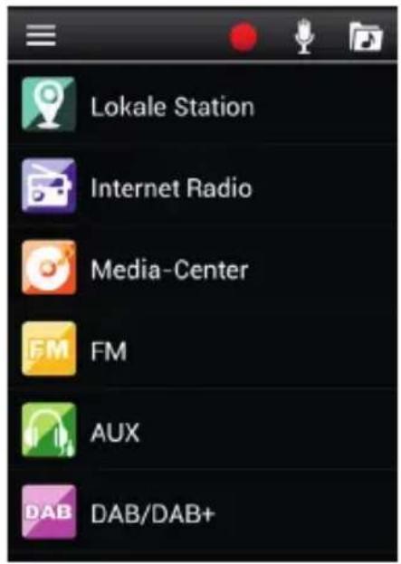 Imperial Dabman I220 - Hauptmenu - 1