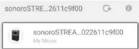 SONORO Stream SO410 - Utilizzo dell'app UNDOK™ per comandare sonoroSTREAM - 3