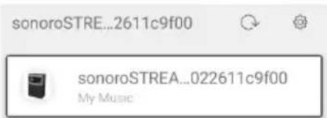 SONORO Stream SO410 - Utilisation de l'appli UNDOK MD pour contrôler le sonoroSTREAM - 3