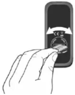 SONORO Stream SO410 - Insertion de la pile dans la télécommande - 1