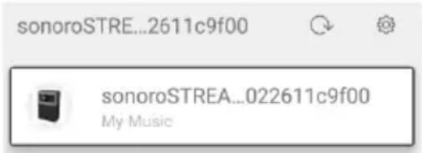 SONORO Stream SO410 - Anvendelse af UNDOK™- appen til styring af sonoroSTREAM - 2