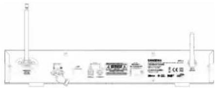SANGEAN WFT3 - Prise de sortie S/PDIF coaxial et optique - 3