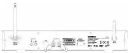SANGEAN WFT3 - Prise de sortie S/PDIF coaxial et optique - 4