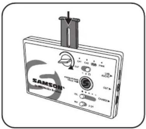 SAMSON in MIMOable Test OFF OUT C2 3.0 PWM AUDIO OUT VCC M1 2.0H CH/8025N