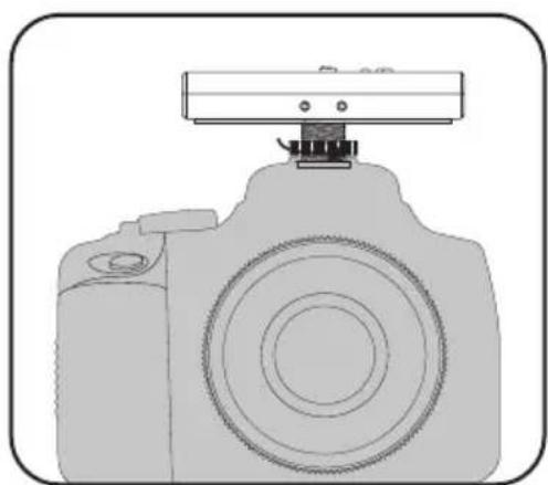 SAMSON Go Mic Mobile - Affixing to a cold shoe adapter - 4