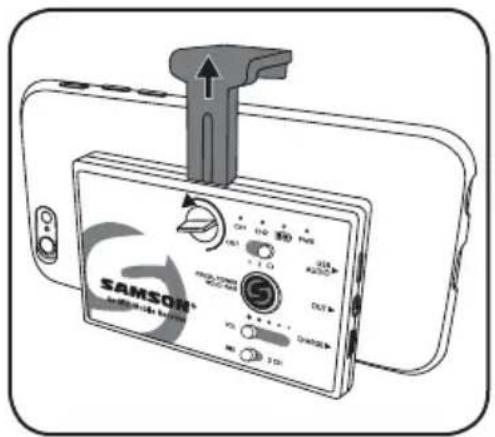 Power Dynamics PD732C - Mounting to a smartphone - 1