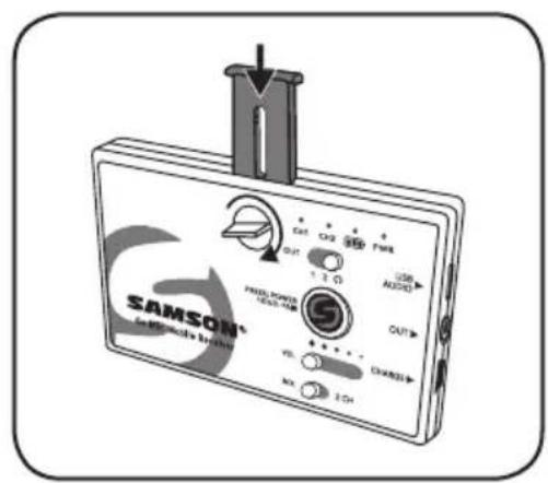 Power Dynamics PD732C - Anbringen an einem Zubehörschuh-Adapter - 2
