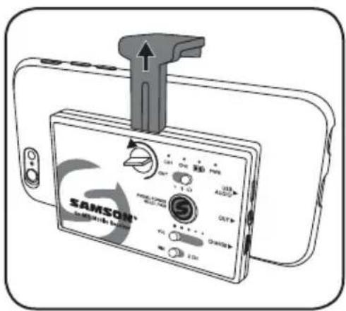 Power Dynamics PD732C - Montage an einem Smartphone - 1