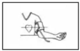 MEDISANA MTP Pro - Placer le brassard - 3