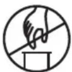BOSCH ErgoMixx MSM67190 - Laitteeseen tai lisävarusteeseen kiinnitetyjen symbolien selitykset - 1