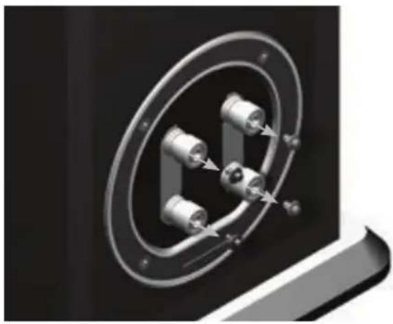 MONITOR AUDIO Bronze Centre - Spinotti a banana - 1