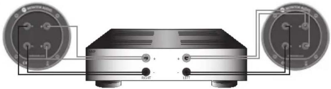 MONITOR AUDIO Bronze Centre - Clavijas de punta cónica - 5