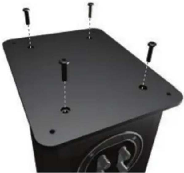 MONITOR AUDIO Bronze Centre - Fijación de pedestal - 1
