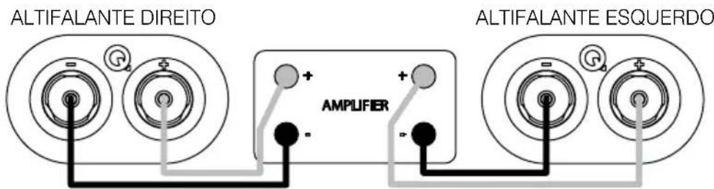 Q-ACOUSTICS 3060S - Ligações padrão - 1